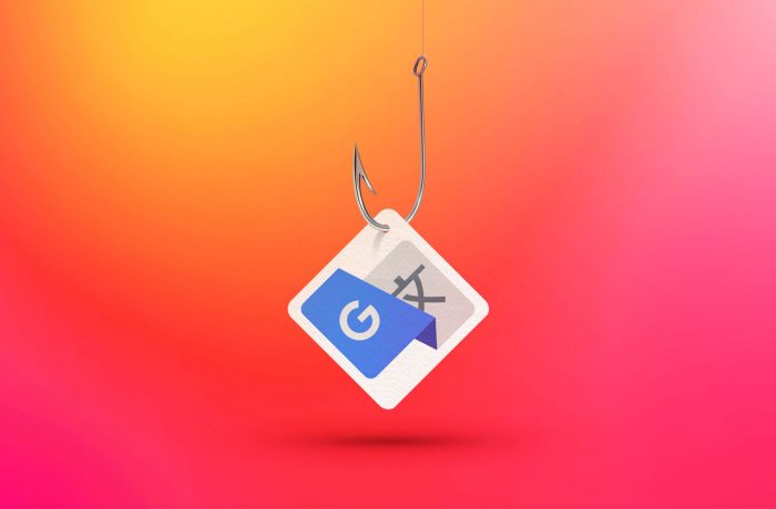 A link to Google Translate in an email could be a sign of phishing.